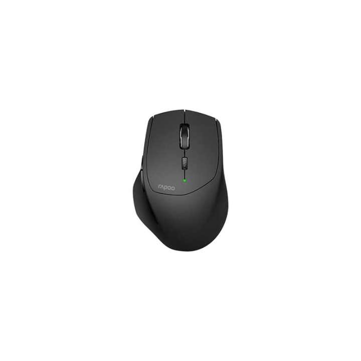 Rapoo Mouse MT550 Wireless Multi-Mode Black ryhmässä TIETOKOONET & TARVIKKEET / Hiiret & Näppäimistöt / Hiiret / Langattomat @ TP E-commerce Nordic AB (38-91364)