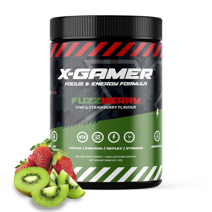 X-GAMER X-Tubz FuzzBerry 600g ryhmässä TIETOKOONET & TARVIKKEET / GAMING / Pelaajien energiajuomat @ TP E-commerce Nordic AB (38-91531)