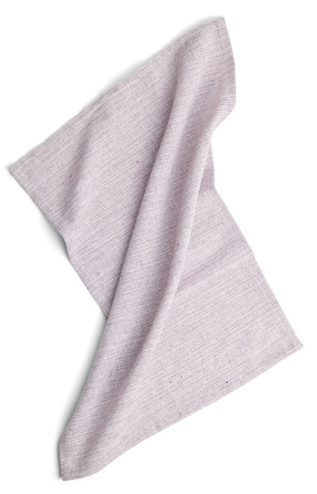 Kosta Linnewäfveri, Återvunnen kökshandduk (40x60cm), Vinröd ryhmässä KOTI, TALOUS JA PUUTARHA / Keittiövälineet / Keittiön tekstiilit @ TP E-commerce Nordic AB (38-91586)