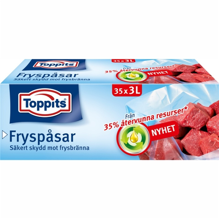 Toppits Fryspåsar 3L 9st DFP ryhmässä KOTI, TALOUS JA PUUTARHA / Keittiövälineet / Muut keittivälineet @ TP E-commerce Nordic AB (38-91645)