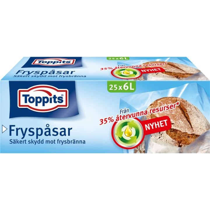 Toppits Fryspåsar 6L 9st DFP ryhmässä KOTI, TALOUS JA PUUTARHA / Keittiövälineet / Muut keittivälineet @ TP E-commerce Nordic AB (38-91646)