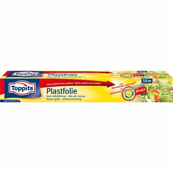 Toppits Plastfolie 32,5CM X 50M 24DFP ryhmässä KOTI, TALOUS JA PUUTARHA / Keittiövälineet / Muut keittivälineet @ TP E-commerce Nordic AB (38-91648)