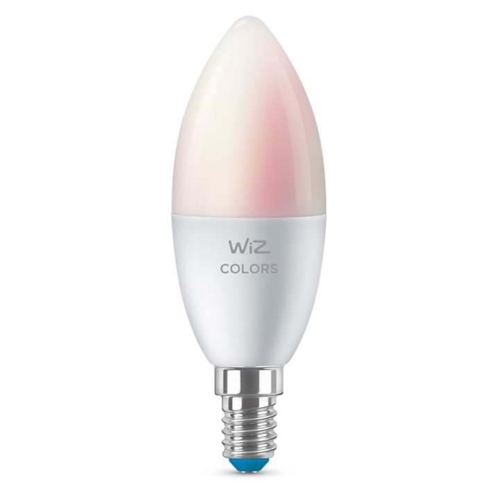 WiZ älylamppu, E14, RGBW - kaikki värit ja valkoisen valon sävyt, Wi-Fi, 470 lm ryhmässä KOTI, TALOUS JA PUUTARHA / Älykodit / Älykäs valaistus @ TP E-commerce Nordic AB (38-91717)