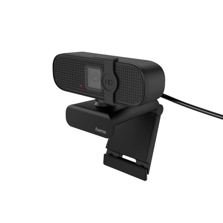 Hama Webbkamera Full HD Spy Protection 16:9 Mono Svart ryhmässä TIETOKOONET & TARVIKKEET / Tietokonetarvikkeet / Web-kamerat @ TP E-commerce Nordic AB (38-91808)