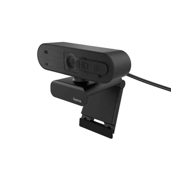 Hama Webbkamera Full HD Spy Protection 16:9 Stereo Svart ryhmässä TIETOKOONET & TARVIKKEET / Tietokonetarvikkeet / Web-kamerat @ TP E-commerce Nordic AB (38-91809)
