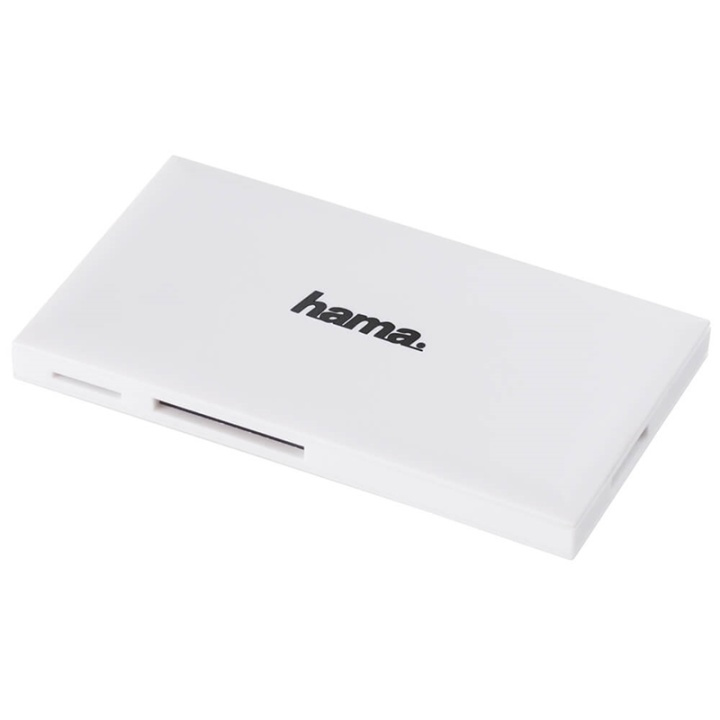 HAMA Kortinlukija USB 3.0 Multi SD/Micro/CF/MS Vit ryhmässä KODINELEKTRONIIKKA / Tallennusvälineet / Kortinlukijat @ TP E-commerce Nordic AB (38-91824)