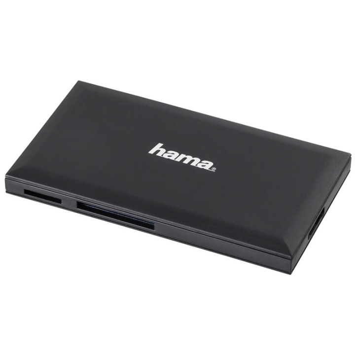 Hama Kortläsare USB 3.0 Multi SD/microSD/CF/MS Svart ryhmässä KODINELEKTRONIIKKA / Tallennusvälineet / Kortinlukijat @ TP E-commerce Nordic AB (38-91825)