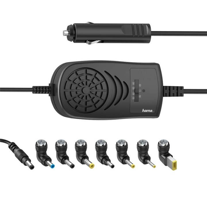 Hama Nätdel Notebook Universal 12-16V 15-24V/120W 8x Adapter ryhmässä TIETOKOONET & TARVIKKEET / Kannettavat tietokoneet & tarvikkeet / Laturi / Autolaturi @ TP E-commerce Nordic AB (38-91865)