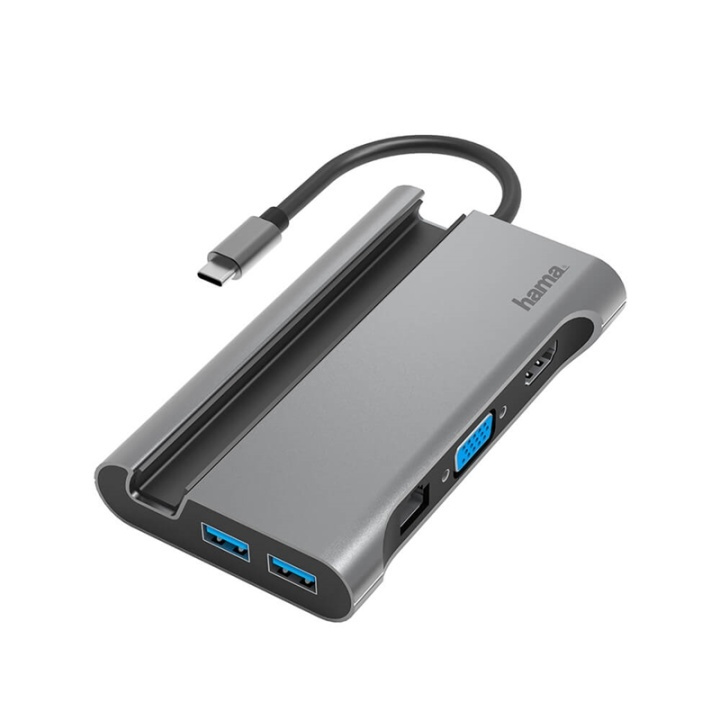 Hama Dockningsstation USB-C 7x Portar ryhmässä TIETOKOONET & TARVIKKEET / Tietokonetarvikkeet / USB-telakat @ TP E-commerce Nordic AB (38-91870)