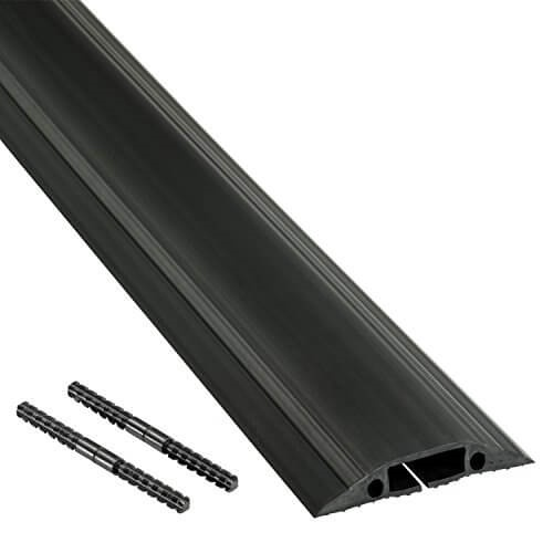 D-LINE Kabelkanal Golv PVC Pro Svart 1.8m ryhmässä KODINELEKTRONIIKKA / Kaapelit & Sovittimet / Kaapelinhallinta @ TP E-commerce Nordic AB (38-92069)
