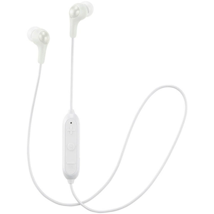 JVC Hörlur FX9BT Gumy In-Ear Trådlös Mic Vit ryhmässä KODINELEKTRONIIKKA / Ääni & Kuva / Kuulokkeet & Tarvikkeet / Kuulokkeet @ TP E-commerce Nordic AB (38-92092)