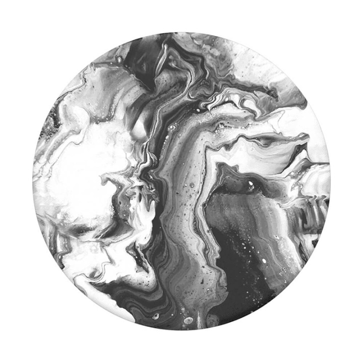 PopSockets Ghost Marble Avtagbart Grip med Ställfunktion ryhmässä ÄLYPUHELIMET JA TABLETIT / Muut tarvikkeet / Popsockets @ TP E-commerce Nordic AB (38-92111)
