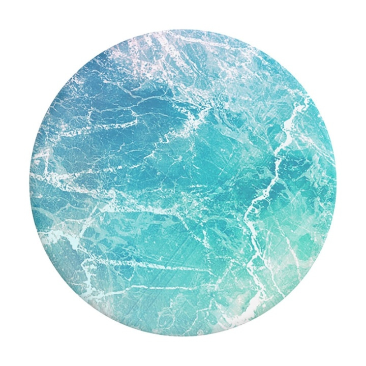 PopSockets Ocean View Avtagbart Grip med Ställfunktion ryhmässä ÄLYPUHELIMET JA TABLETIT / Muut tarvikkeet / Popsockets @ TP E-commerce Nordic AB (38-92114)
