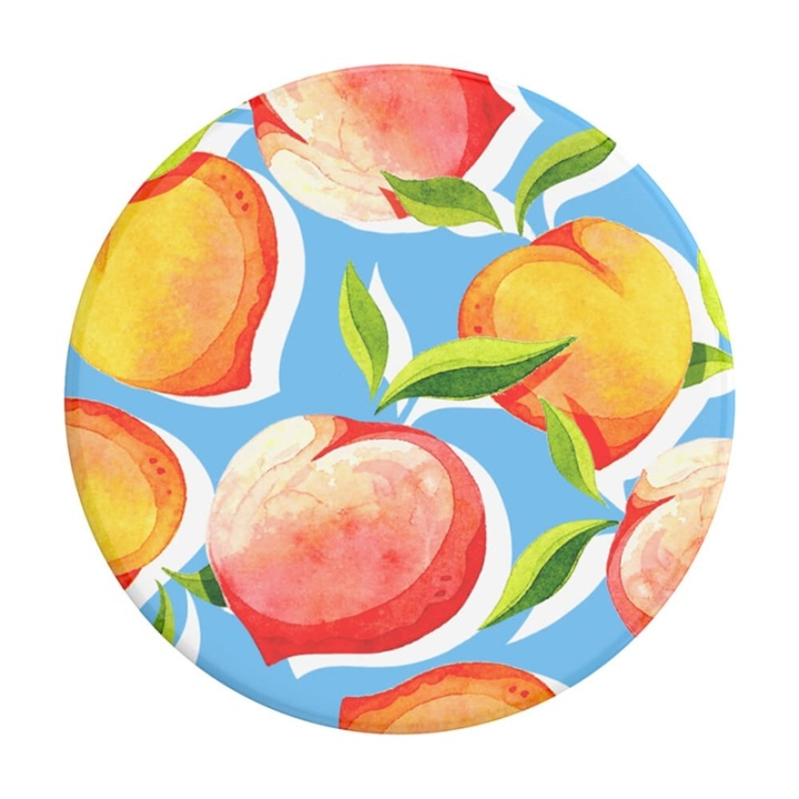 PopSockets Just Peachy Gloss Avtagbart Grip med Ställfunktion ryhmässä ÄLYPUHELIMET JA TABLETIT / Muut tarvikkeet / Popsockets @ TP E-commerce Nordic AB (38-92120)