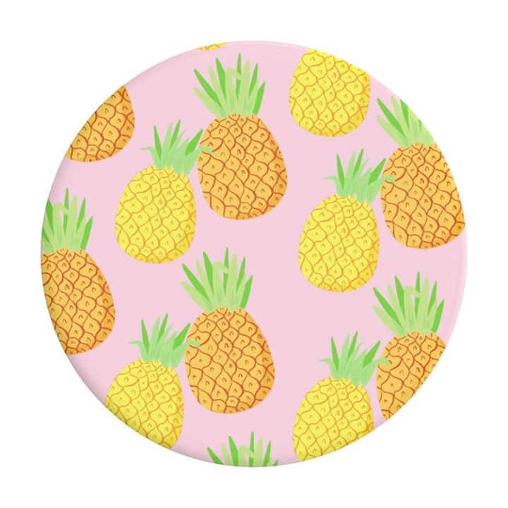 POPSOCKETS Fineapple Irrotettava Grip Telinetoiminnolla ryhmässä ÄLYPUHELIMET JA TABLETIT / Muut tarvikkeet / Popsockets @ TP E-commerce Nordic AB (38-92122)