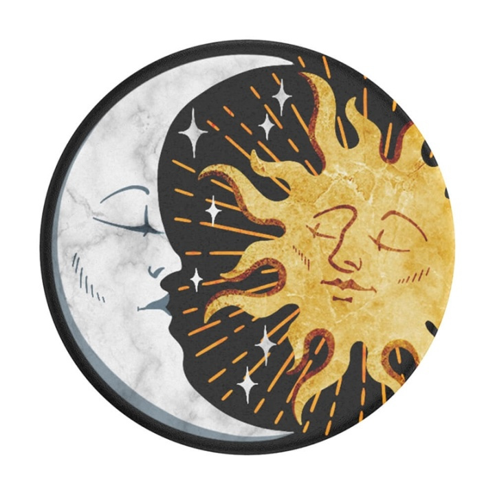 PopSockets Sun and Moon Avtagbart Grip med Ställfunktion ryhmässä ÄLYPUHELIMET JA TABLETIT / Muut tarvikkeet / Popsockets @ TP E-commerce Nordic AB (38-92126)
