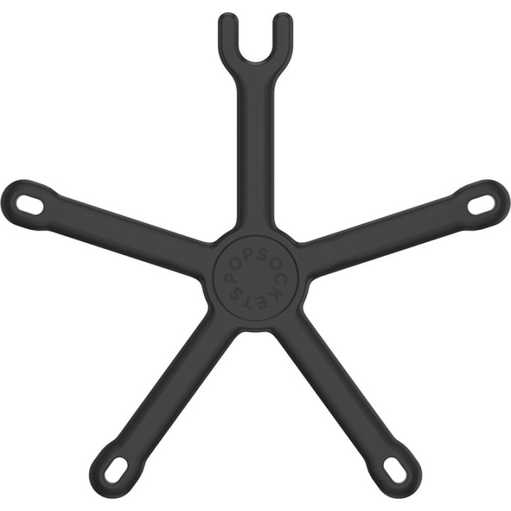 PopSockets PopMount 2 Flex Svart Universal hållare för Stolpe/Bord/Bil mm ryhmässä ÄLYPUHELIMET JA TABLETIT / Muut tarvikkeet / Popsockets @ TP E-commerce Nordic AB (38-92161)