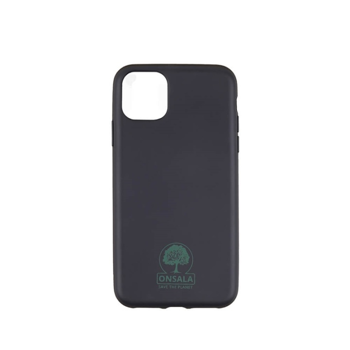 Onsala ECO Mobilskal Svart iPhone 12 Pro Max ryhmässä ÄLYPUHELIMET JA TABLETIT / Puhelimen suojakotelo / Apple / iPhone 12 Pro / Kuoret @ TP E-commerce Nordic AB (38-92262)