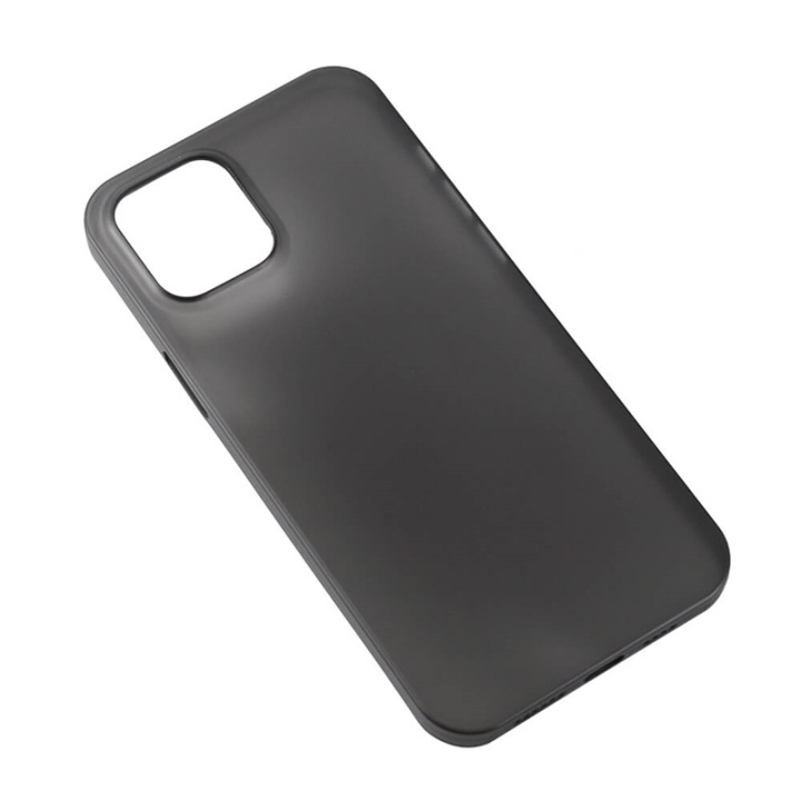 Gear Suojakuori Ultraslim Musta - iPhone 12 Pro Max ryhmässä ÄLYPUHELIMET JA TABLETIT / Puhelimen suojakotelo / Apple / iPhone 12 Pro / Kuoret @ TP E-commerce Nordic AB (38-92433)