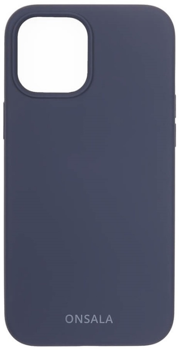 ONSALA Suojakuori Silikooni Cobalt Blue - iPhone 12 / 12 Pro ryhmässä ÄLYPUHELIMET JA TABLETIT / Puhelimen suojakotelo / Apple / iPhone 12 / Kuoret @ TP E-commerce Nordic AB (38-92447)