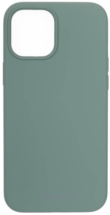 ONSALA Suojakuori Silikooni Pine Green - iPhone 12/12 Pro ryhmässä ÄLYPUHELIMET JA TABLETIT / Puhelimen suojakotelo / Apple / iPhone 12 / Kuoret @ TP E-commerce Nordic AB (38-92449)