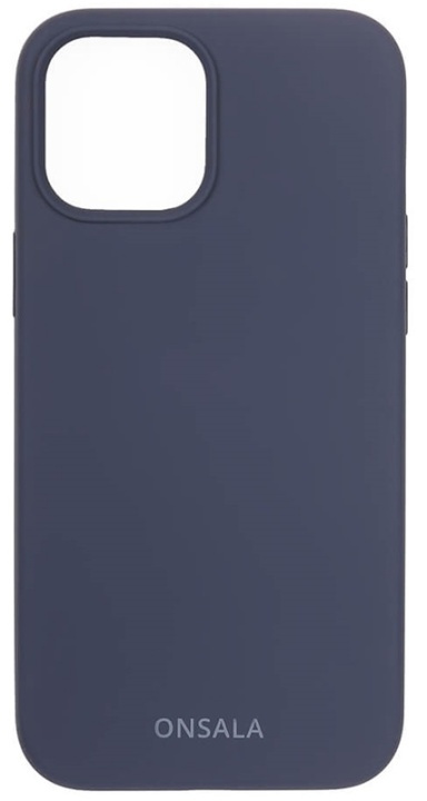 ONSALA Suojakuori Silikooni Cobalt Blue - iPhone 12 Pro Max ryhmässä ÄLYPUHELIMET JA TABLETIT / Puhelimen suojakotelo / Apple / iPhone 12 Pro / Kuoret @ TP E-commerce Nordic AB (38-92451)