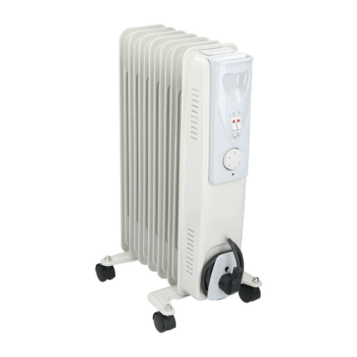 Alpina Öljytäytteinen Lämmitin 1500W Valkoinen ryhmässä KOTI, TALOUS JA PUUTARHA / Tuulettimet ja ilmastointilaitteet / Lämpöpatterit @ TP E-commerce Nordic AB (38-92482)