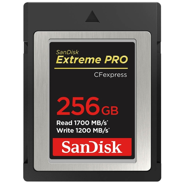 SanDisk Cfexpress Extreme PRO 256GB 1700MB/s 1200MB/s ryhmässä KODINELEKTRONIIKKA / Tallennusvälineet / Muistikortit / CFExpress @ TP E-commerce Nordic AB (38-92502)