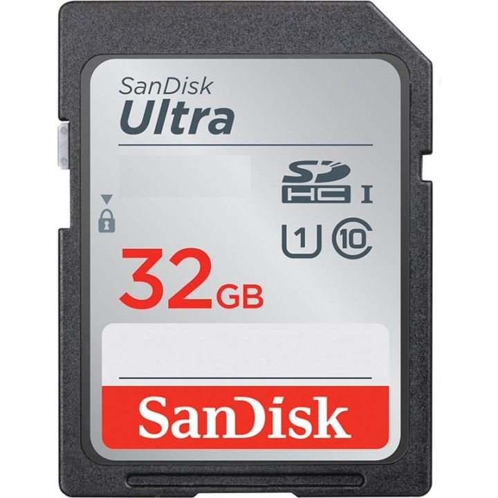 SANDISK Muistikortti SDHC Ultra 32GB 120MB/s ryhmässä KODINELEKTRONIIKKA / Tallennusvälineet / Muistikortit / SD/SDHC/SDXC @ TP E-commerce Nordic AB (38-92508)