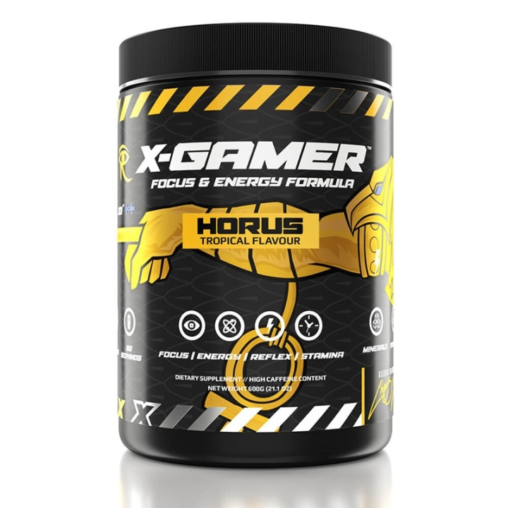 X-Gamer X-Tubz Horus 600g ryhmässä TIETOKOONET & TARVIKKEET / GAMING / Pelaajien energiajuomat @ TP E-commerce Nordic AB (38-92531)