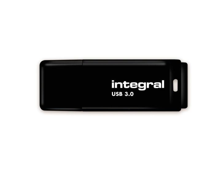 INTEGRAL Pendrive BLACK (128GB | USB 3.0) ryhmässä KODINELEKTRONIIKKA / Tallennusvälineet / USB-muistitikku / USB 3.0 @ TP E-commerce Nordic AB (38-92609)