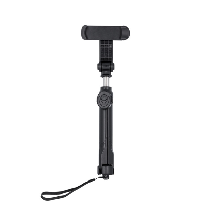 Setty Tripod Selfiestick med Bluetooth och Fjärrkontroll, Svart ryhmässä ÄLYPUHELIMET JA TABLETIT / Muut tarvikkeet / Telakat, Jalustat & Pidikkeet @ TP E-commerce Nordic AB (38-92740)