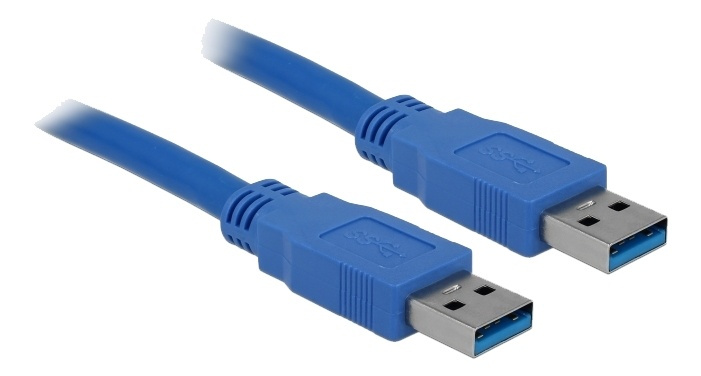 Delock Kabel USB 3.0 Typ-A Stecker > USB 3.0 Typ-A Stecker 3 m blau ryhmässä TIETOKOONET & TARVIKKEET / Kaapelit & Sovittimet / USB / USB-A / Kaapelit @ TP E-commerce Nordic AB (38-92989)