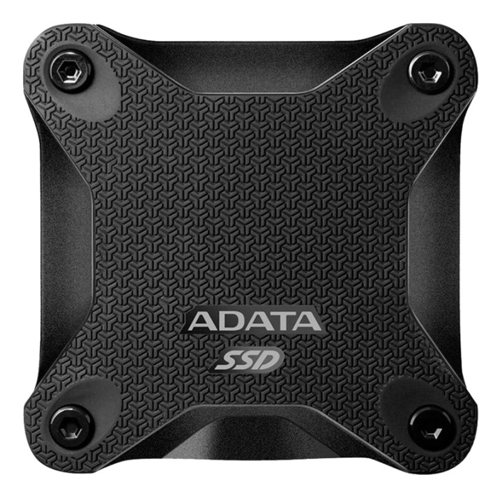 ADATA SD600 960GB External SSD USB3.1 BLACK ryhmässä TIETOKOONET & TARVIKKEET / Tietokoneen komponentit / Kovalevyt / SSD @ TP E-commerce Nordic AB (38-93008)