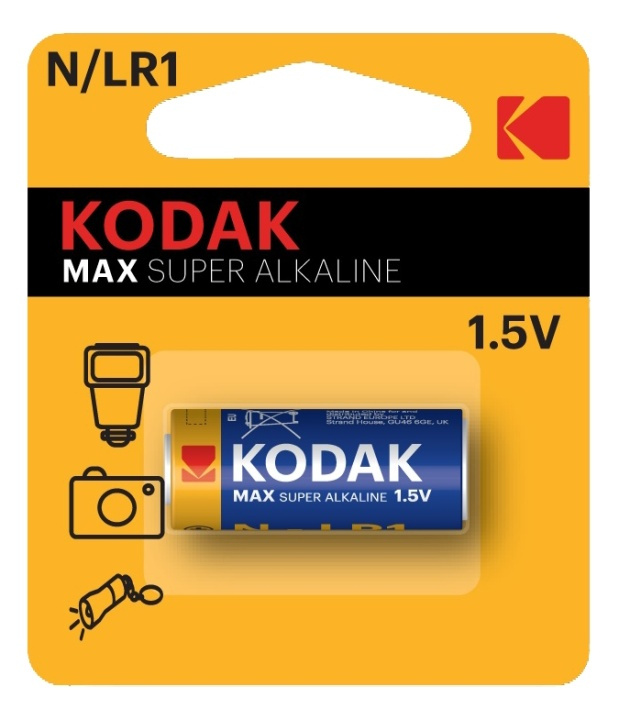 Kodak ULTRA alkaline N battery (1 pack) ryhmässä KODINELEKTRONIIKKA / Valokuvat & Videot / Kamera-akut @ TP E-commerce Nordic AB (38-93095)