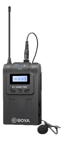 BOYA UHF Wireless transmitter ryhmässä KODINELEKTRONIIKKA / Ääni & Kuva / Kädessä pidettävät mikrofonit @ TP E-commerce Nordic AB (38-93106)