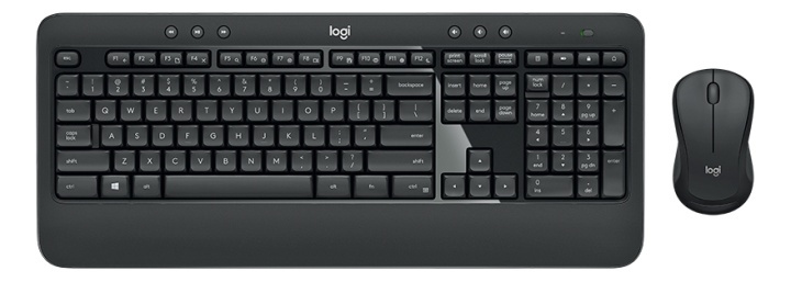 Logitech MK540 Advanced Wireless Combo (langaton yhdistelmä) ryhmässä TIETOKOONET & TARVIKKEET / Hiiret & Näppäimistöt / Näppäimistöt / Langattomat @ TP E-commerce Nordic AB (38-93144)
