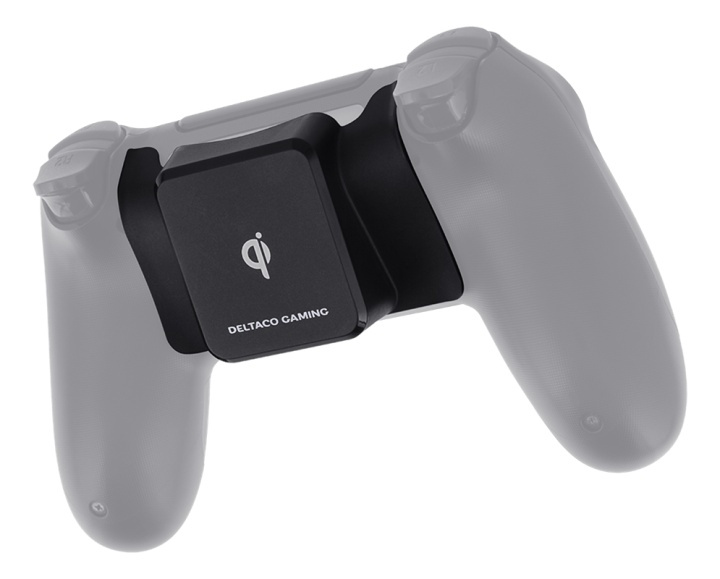 DELTACO GAMING langattoman latauksen vastaanotin PS4-ohjaimelle, musta ryhmässä KODINELEKTRONIIKKA / Pelikonsolit & Tarvikkeet / Sony PlayStation 4 / Tarvikkeet @ TP E-commerce Nordic AB (38-93299)