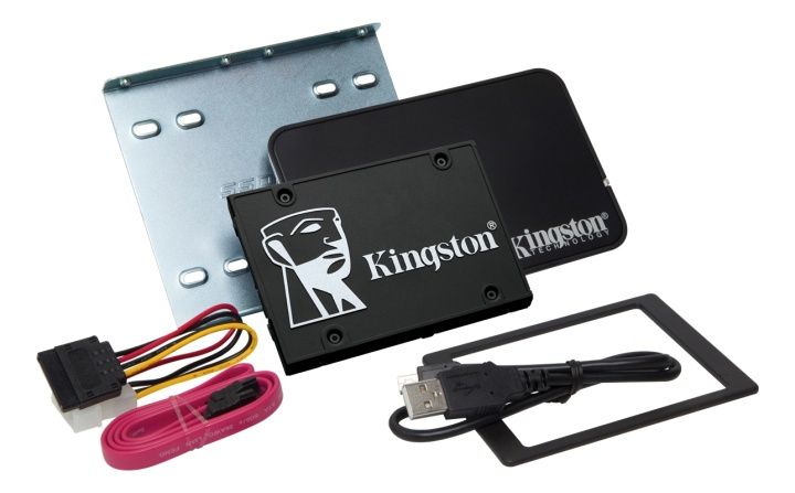 Kingston KC600 SSD-asennussarja, SATA, 1024GB, 2,5