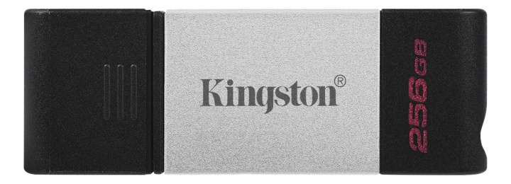 Kingston 256GB USB-C 3.2 Gen 1 DataTraveler 80 ryhmässä KODINELEKTRONIIKKA / Tallennusvälineet / USB-muistitikku / USB 3.2 @ TP E-commerce Nordic AB (38-93419)