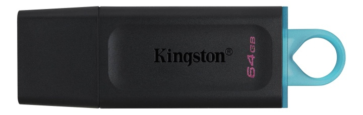 Kingston 64GB USB3.2 Gen 1 DataTraveler Exodia (Black + Teal) ryhmässä KODINELEKTRONIIKKA / Tallennusvälineet / USB-muistitikku / USB 3.2 @ TP E-commerce Nordic AB (38-93428)