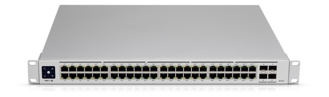 Ubiquiti Unifi 48 Port L3 SFP+ ryhmässä TIETOKOONET & TARVIKKEET / Kaapelit & Sovittimet / Adapterit @ TP E-commerce Nordic AB (38-93640)