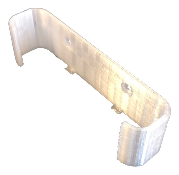 Winther UniFi Switch Flex Mini series wall-mount 3D printed clear plas ryhmässä TIETOKOONET & TARVIKKEET / Verkko / Kytkimet @ TP E-commerce Nordic AB (38-93689)