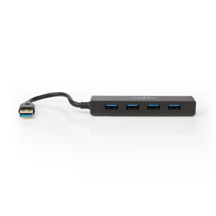 Nedis USB-keskitin | USB-A Uros | USB-A Naaras | 4-Porttinen port(s) | USB 3.2 Gen 1 | USB Virta | 4x USB ryhmässä TIETOKOONET & TARVIKKEET / Tietokonetarvikkeet / USB-telakat @ TP E-commerce Nordic AB (38-93845)