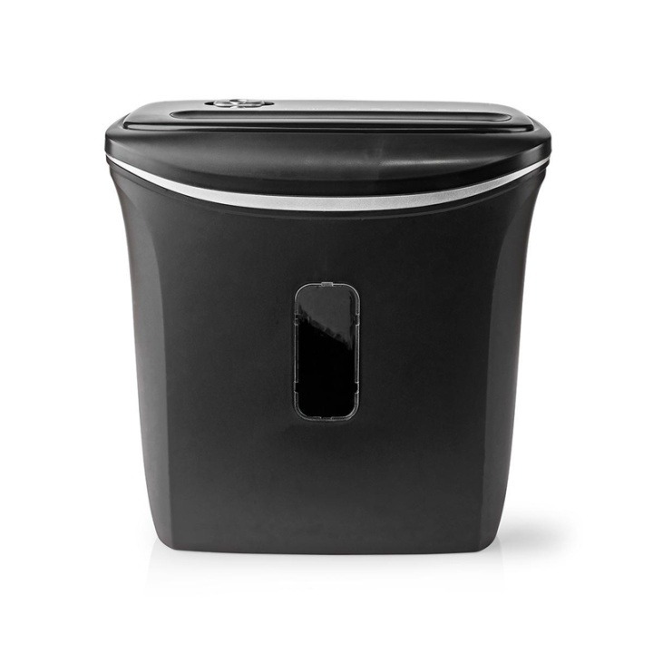 Nedis Paperisilppuri | Poikkileikkaus | 6x A4-sivuja | 12 l | Turvastandardi: DIN 4 | 300 W | Musta ryhmässä KOTI, TALOUS JA PUUTARHA / Toimistotuotteet / Muut @ TP E-commerce Nordic AB (38-93984)