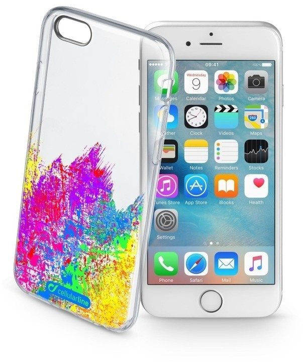 CellularLine Art, TPU kotelo iPhone 6/6S ryhmässä ÄLYPUHELIMET JA TABLETIT / Puhelimen suojakotelo / Apple / iPhone 6/6S / Suoja @ TP E-commerce Nordic AB (38-94002)