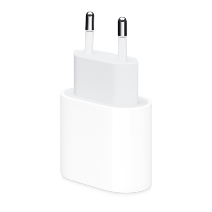 Apple (MHJE3ZM/A) USB-C, Virtalähde, Seinälaturi, 20W, Bulk, Valkoinen ryhmässä ÄLYPUHELIMET JA TABLETIT / Laturit & Kaapelit / Seinälaturi / Seinälaturi Type C @ TP E-commerce Nordic AB (38-94046)