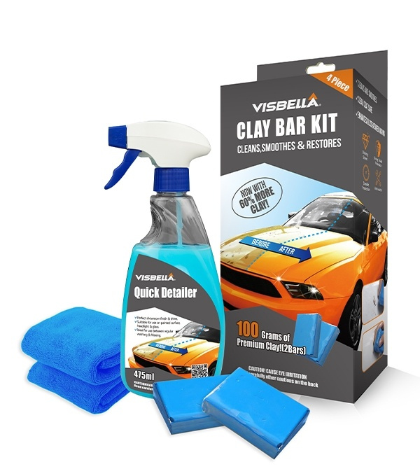 Visbella Clay bar kit - Puhdistussavi ryhmässä AUTO / Auton puhdistus @ TP E-commerce Nordic AB (38-94071)