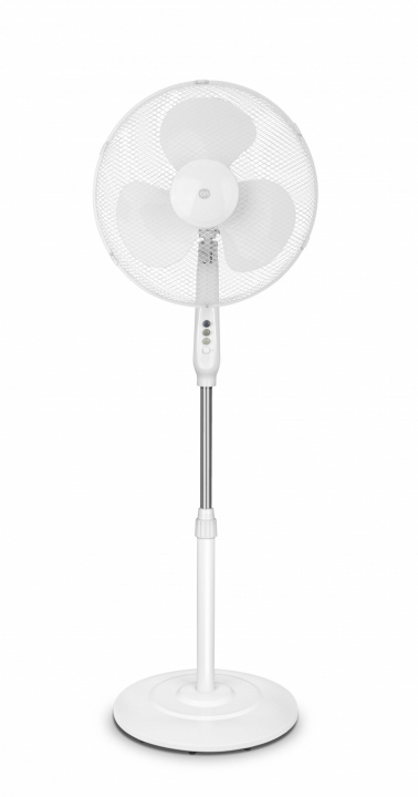 Lattiatuuletin, 40 cm, matala äänitaso, 3 nopeutta, pyöreä jalka ryhmässä KOTI, TALOUS JA PUUTARHA / Tuulettimet ja ilmastointilaitteet / Lattiatuulettimet @ TP E-commerce Nordic AB (38-94082)