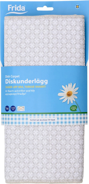 Frida Diskunderlägg i mikrofiber för effektiv torkning ryhmässä KOTI, TALOUS JA PUUTARHA / Siivoustuotteet / Siivoustarvikkeet @ TP E-commerce Nordic AB (38-94289)